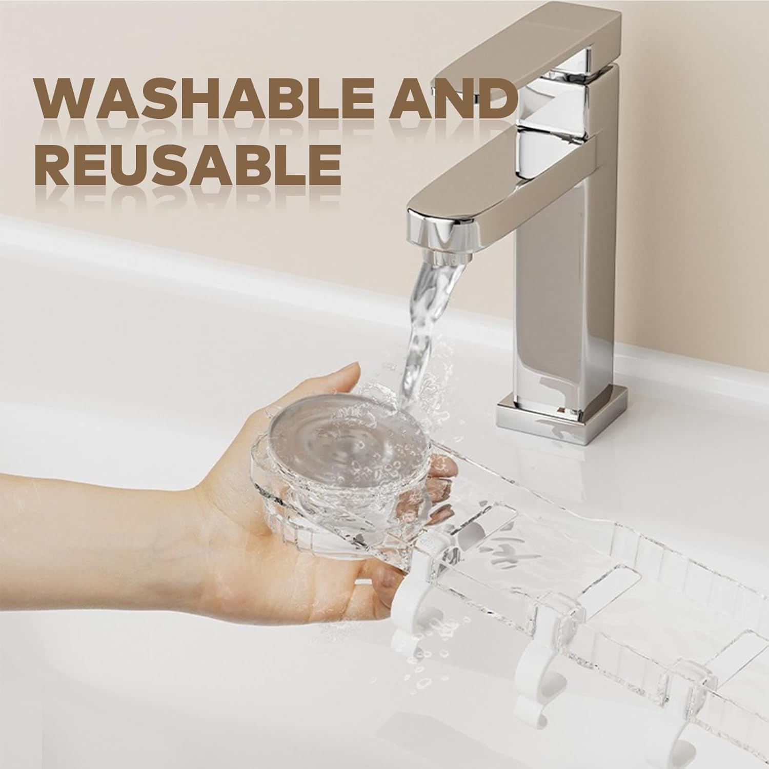 Rotating Vacuum Suction Multi-Hook Organizer Rack