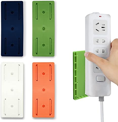 Heavy-Duty Power Strip Wall Mount Holder