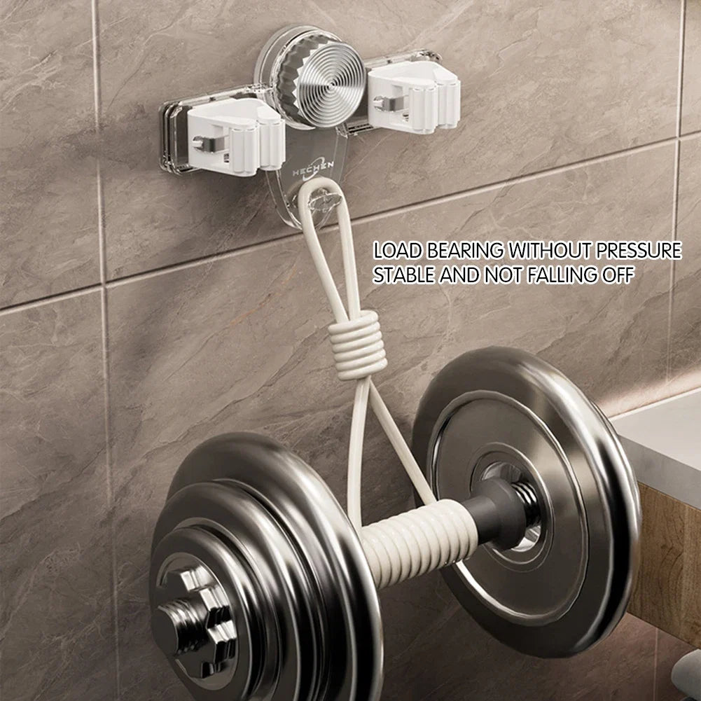 Wall Mount Mop Grippers Holder