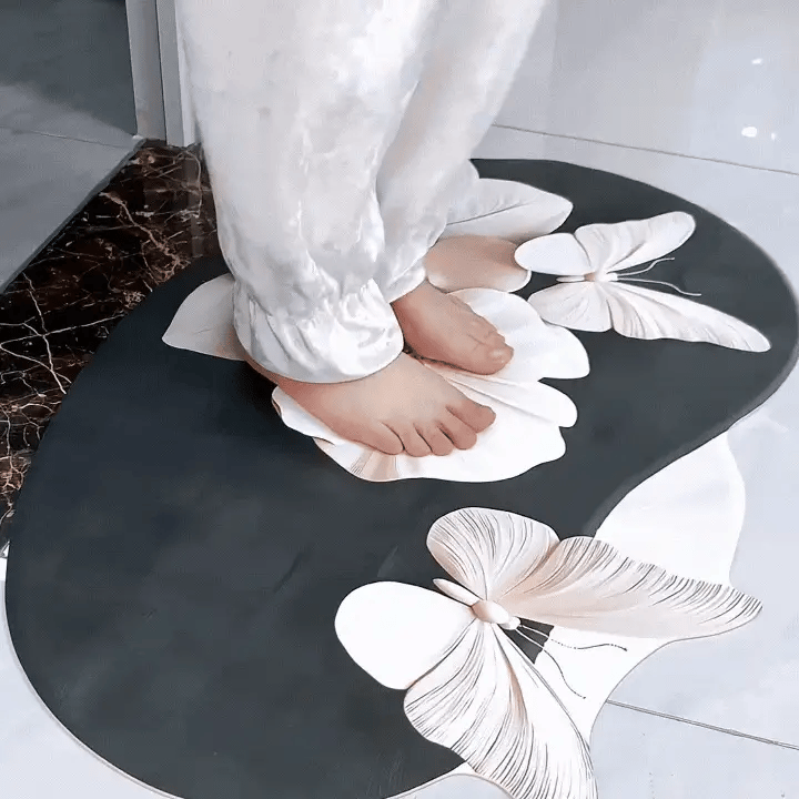 FlowerFusion 3D Floor Mat