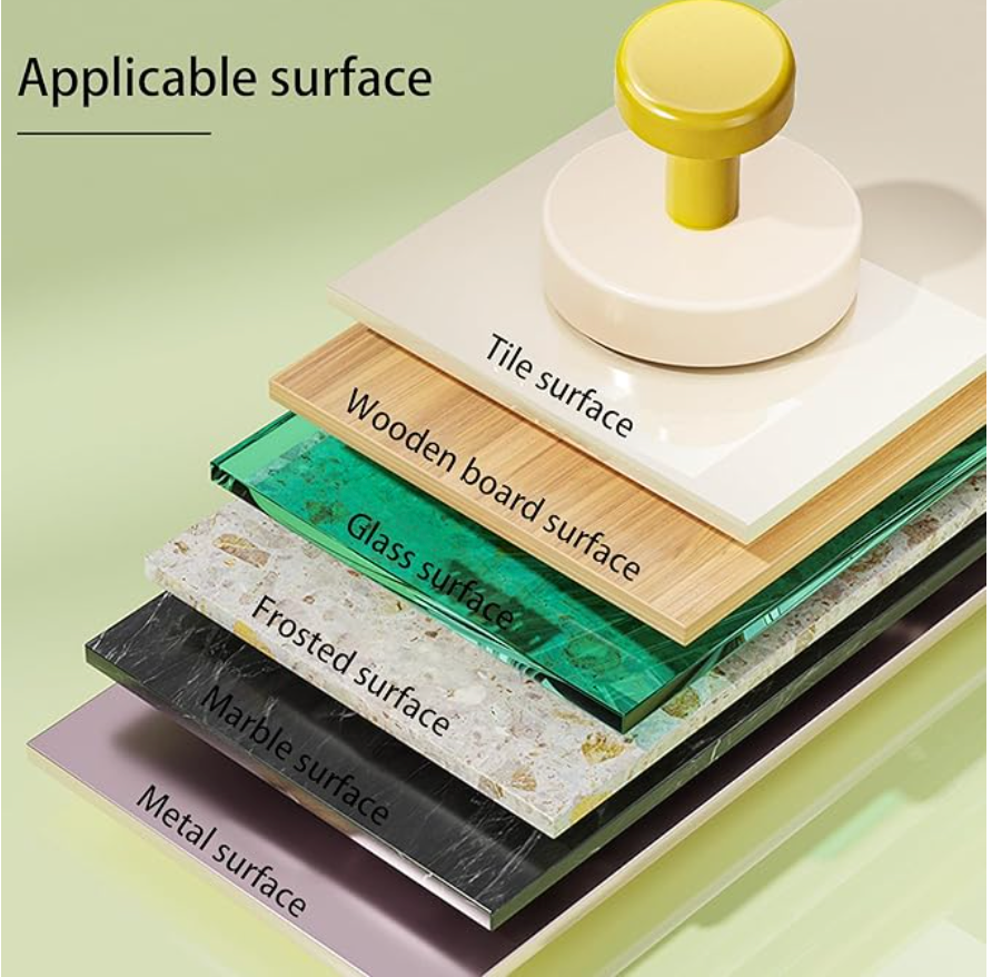 Rotating Vacuum Suction Wall Hook
