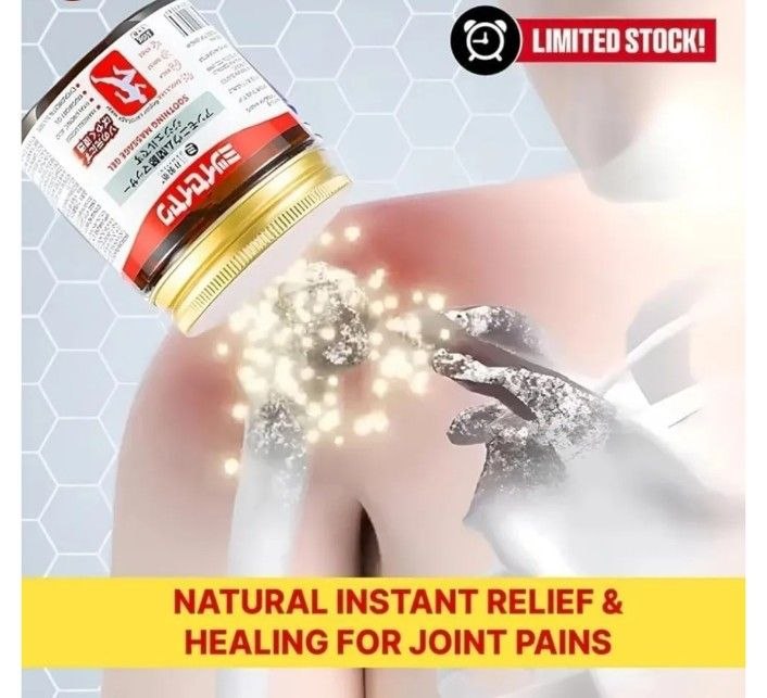 Japanese Red Massage Gel for Joint & Muscle Pain Relief | Deep Penetration Formula | Fast-Acting Herbal Therapy Gel